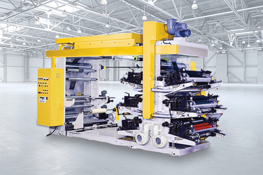 FSP-6000 Six Color Flexo Printing Machine