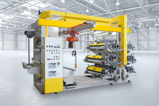 FSP-6000 Six Color Flexo Printing Machine