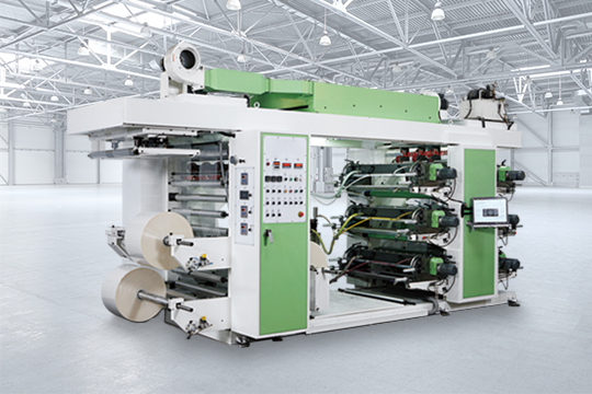 Chamber Dr. Blade Type Flexo Printing Machine