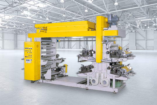 Chamber Dr. Blade Type Flexo Printing Machine