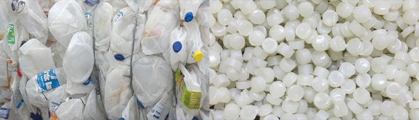 HDPE Milk Bottle